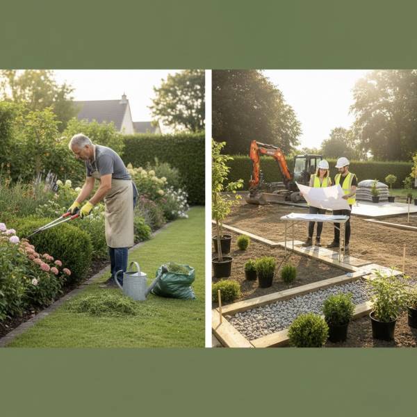 Quelle est la différence entre un jardinier et un paysagiste ?